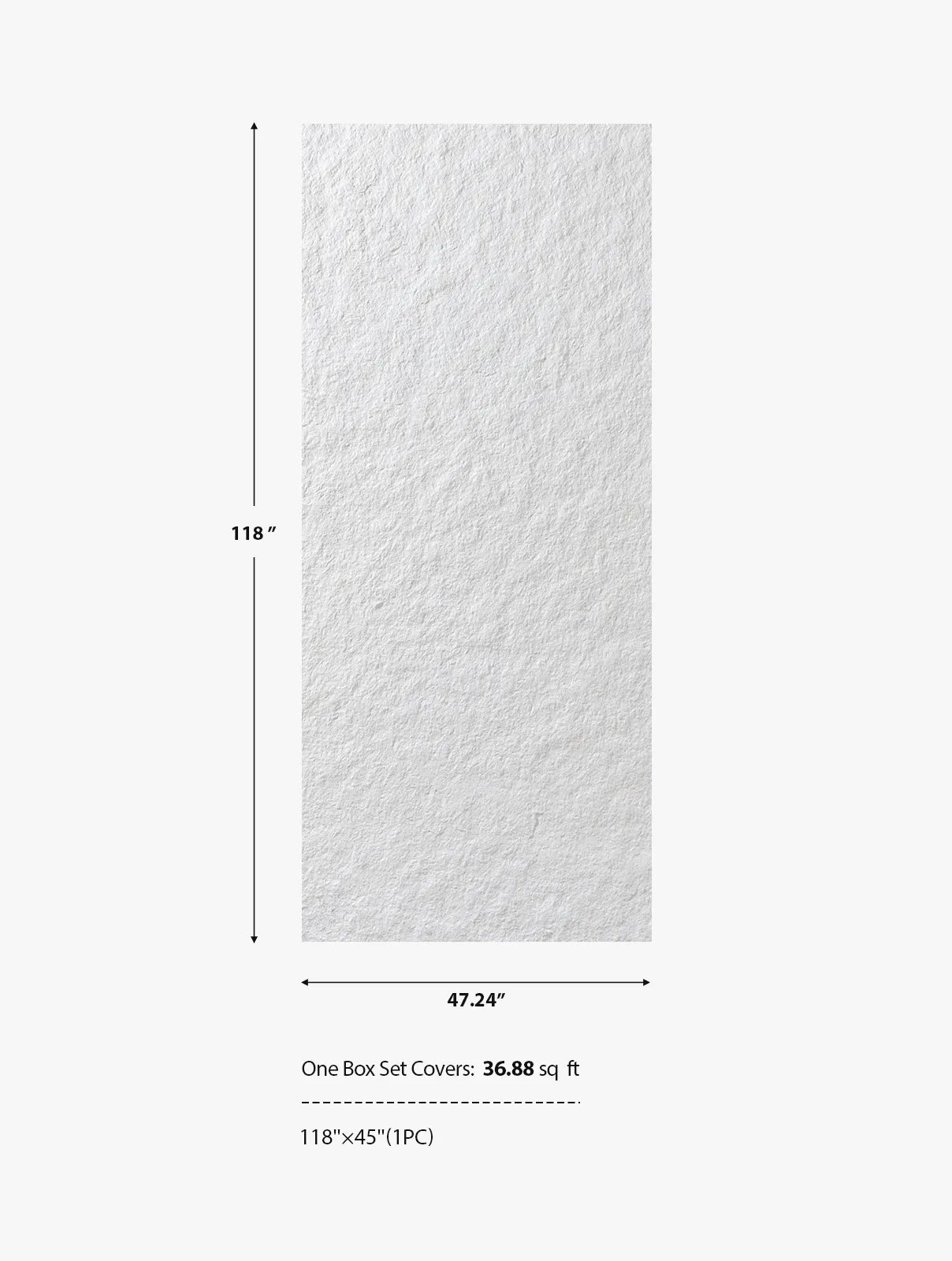 Granite-Texture Stone Wall Panels | White Keylanta