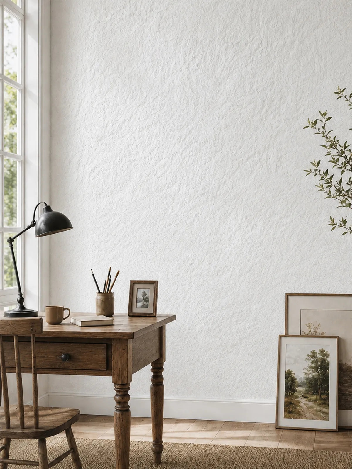 Granite-Texture Stone Wall Panels | White Keylanta