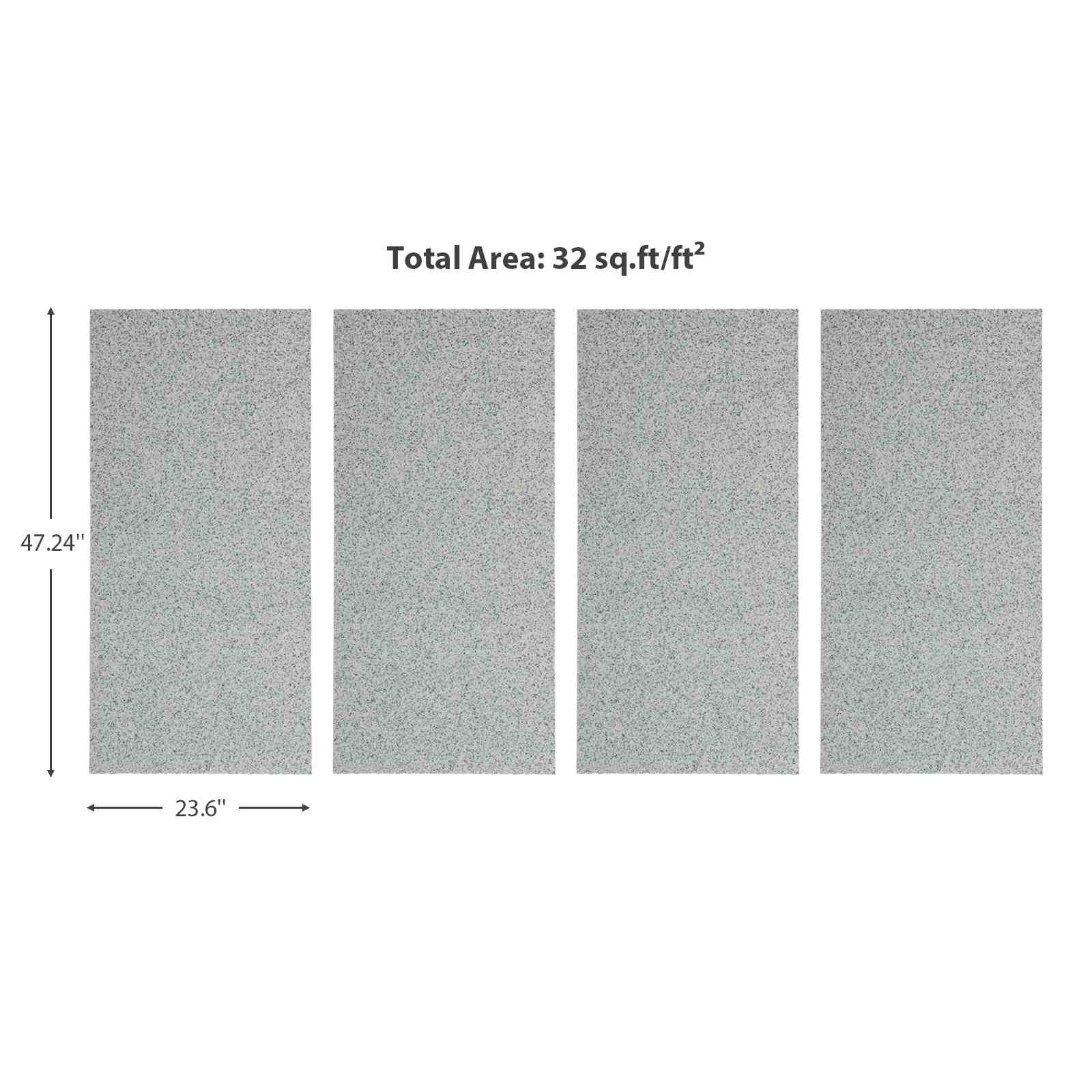 3D Outdoor Wall Panels Decor - Sesame Gray Keylanta