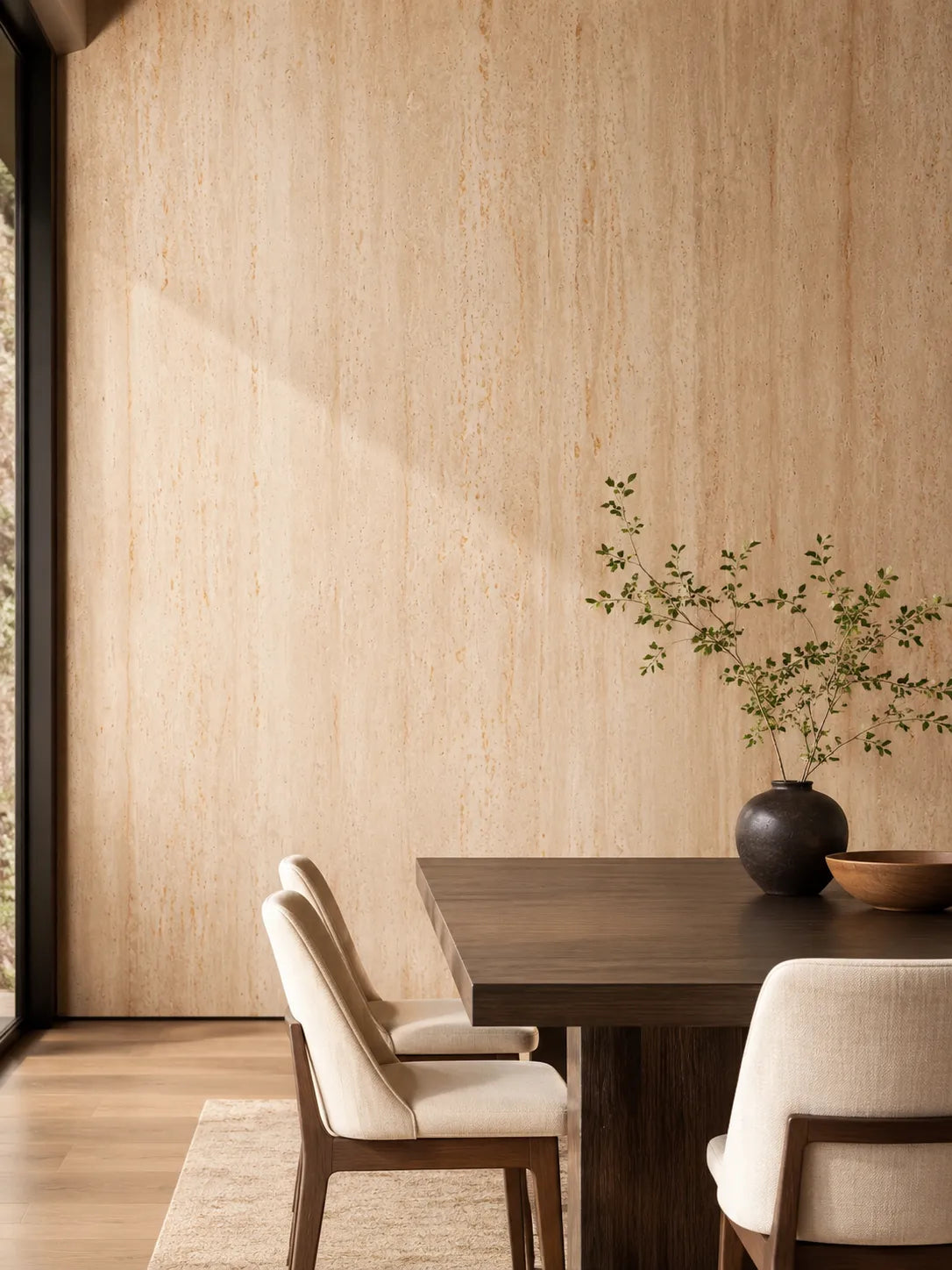 Travertine-Texture Stone Wall Panels | Roman Gold - SP Keylanta