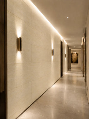 Thin Version Travertine -Texture Stone Wall Panels | Ivory Beige