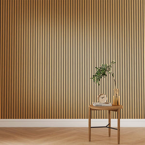 slat panel wall
