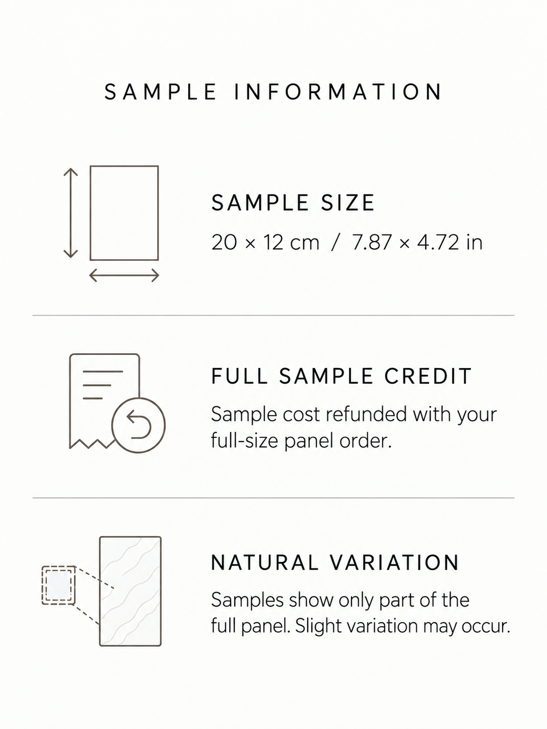 Travertine Samples Kit