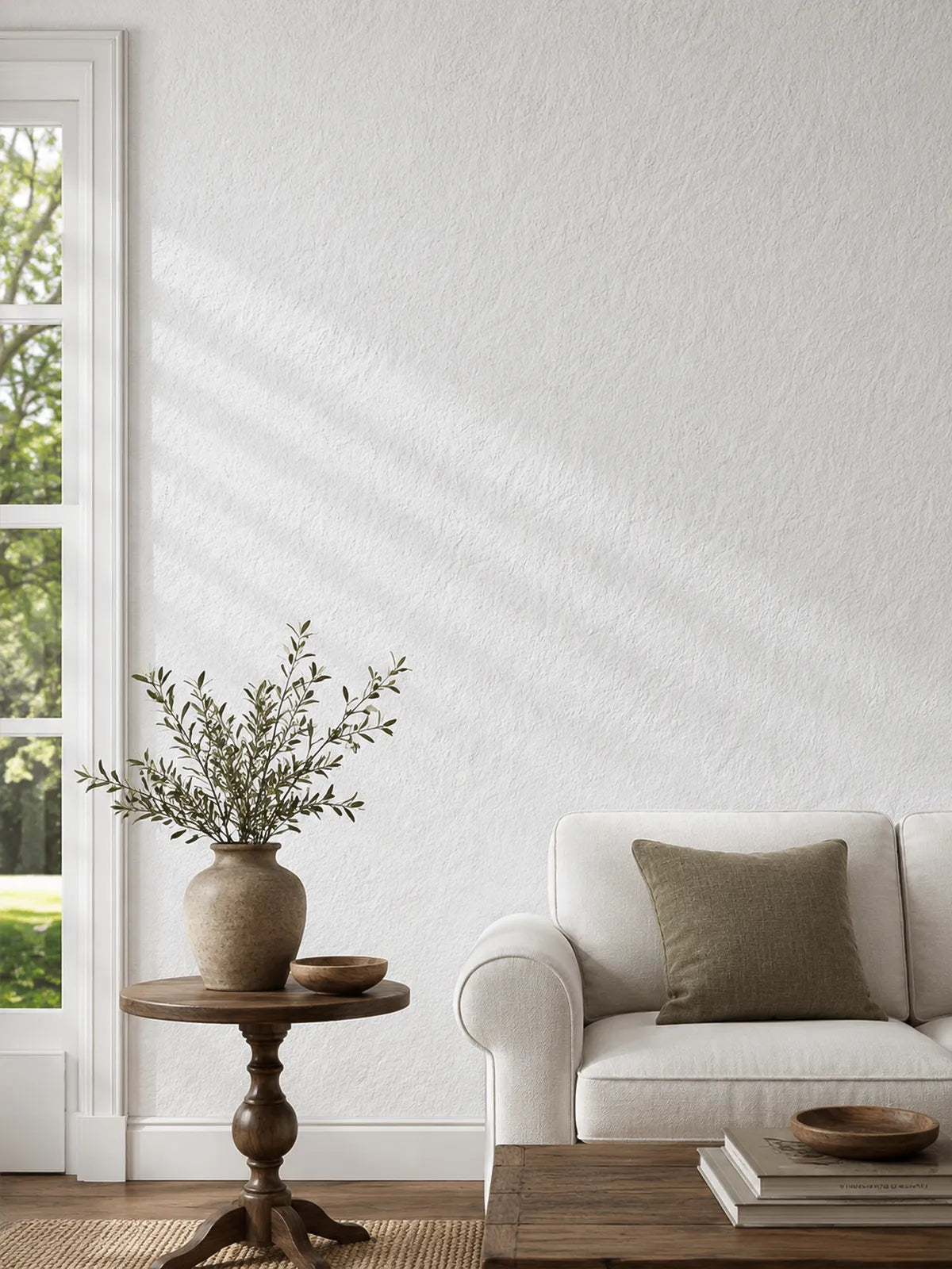 Granite-Texture Stone Wall Panels | White Keylanta
