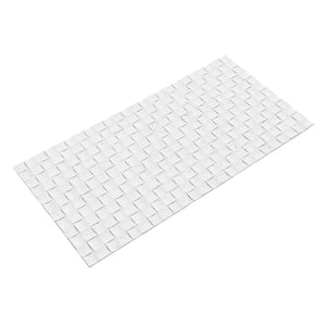 Mosaic Stone Wall Panels - White Keylanta