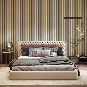 slat wall panel installation
