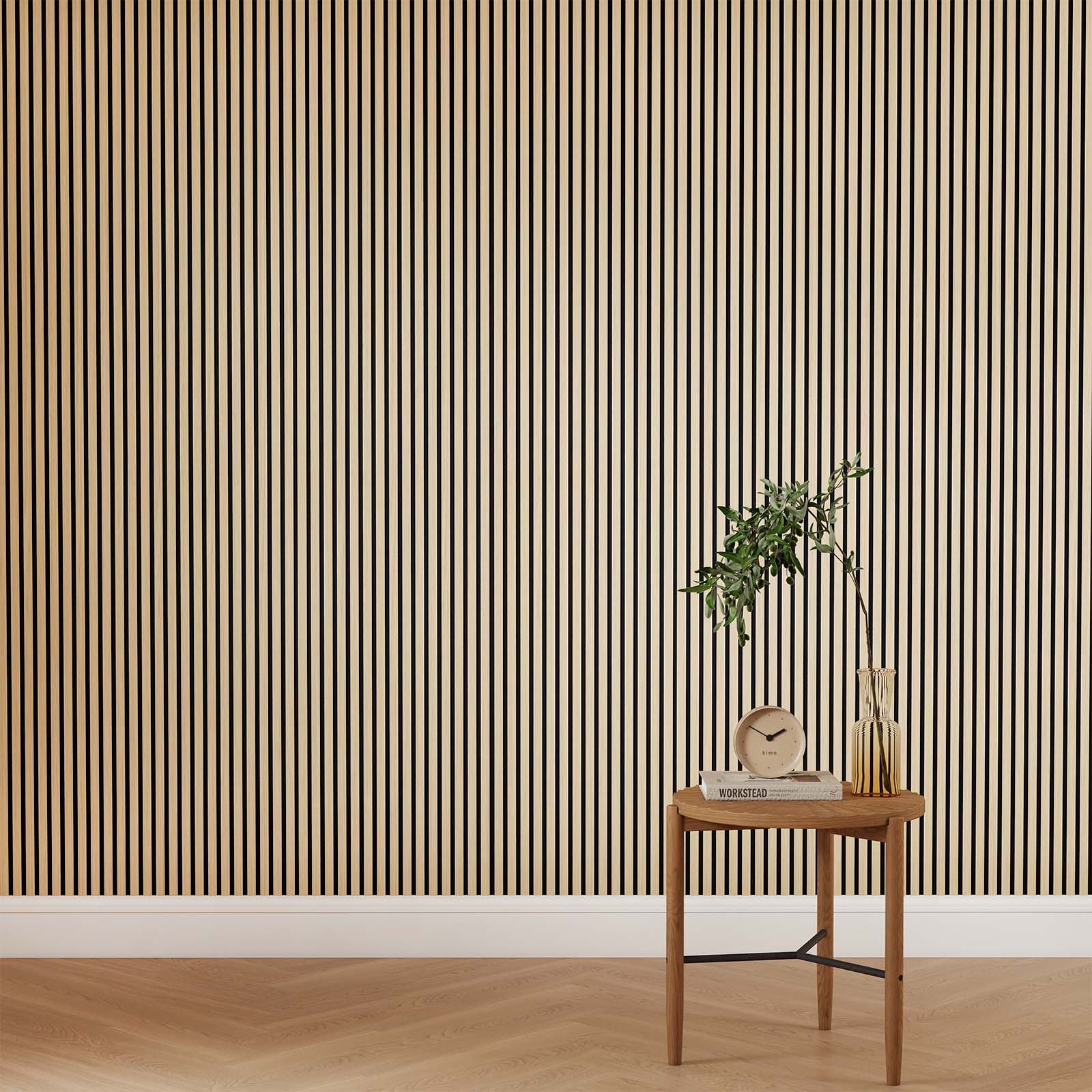 wood slat wall panel kit