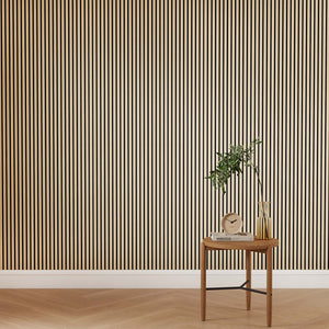 wood slat wall panel kit