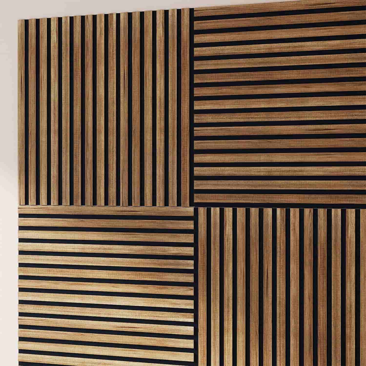 acoustic slat wall panels