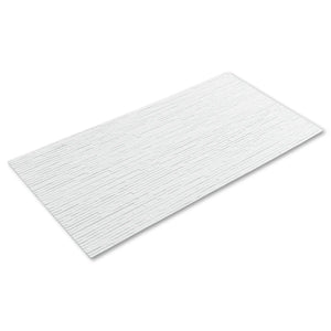 Thin Version Stacked - Texture Stone Wall Panels | White