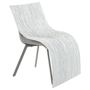 Thin Version Stacked - Texture Stone Wall Panels | White