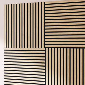 wooden slat wall panels