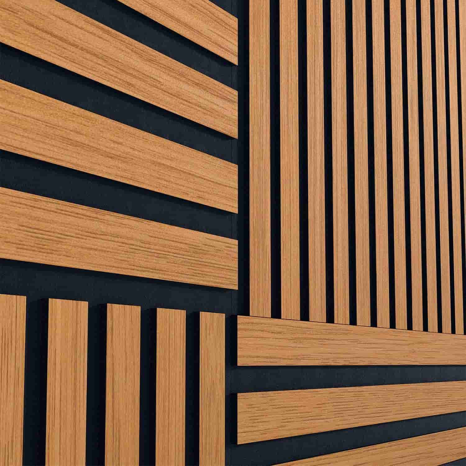 acoustic slat wood wall panels