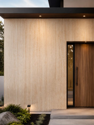 Travertine-Texture Stone Wall Panels | Roman Gold - SP Keylanta