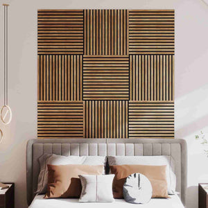 slatted wood wall panels