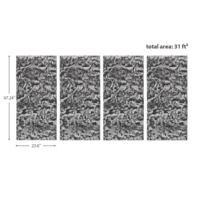 3D Flexible Rock Wall Panels - Natural