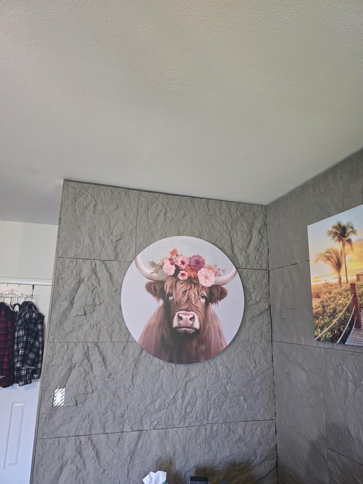 3D Flexible Stone Wall Panels - Moon