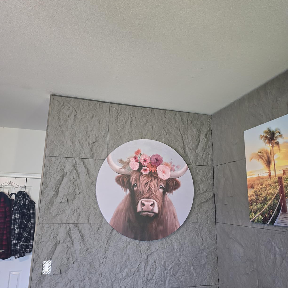 3D Flexible Stone Wall Panels - Moon