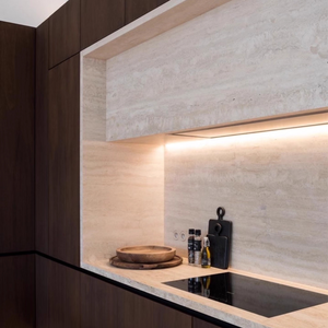 3D Flexible Travertine Stone Wall Panels - Roman