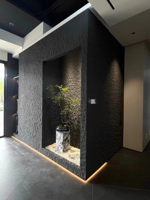 3D Faxu Stone Wall Panels for Wall Decor - Moon