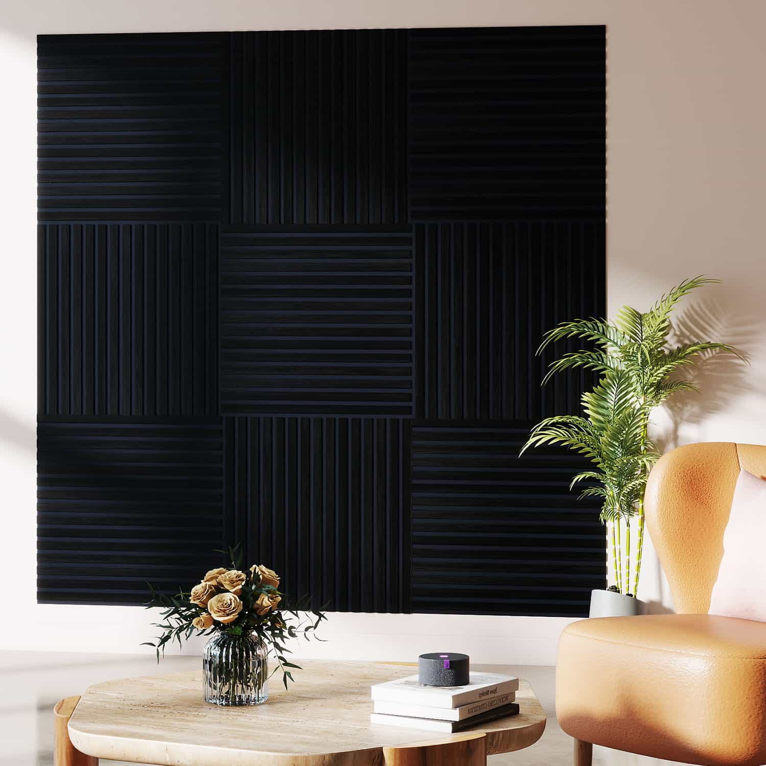 acoustic slat wall panel
