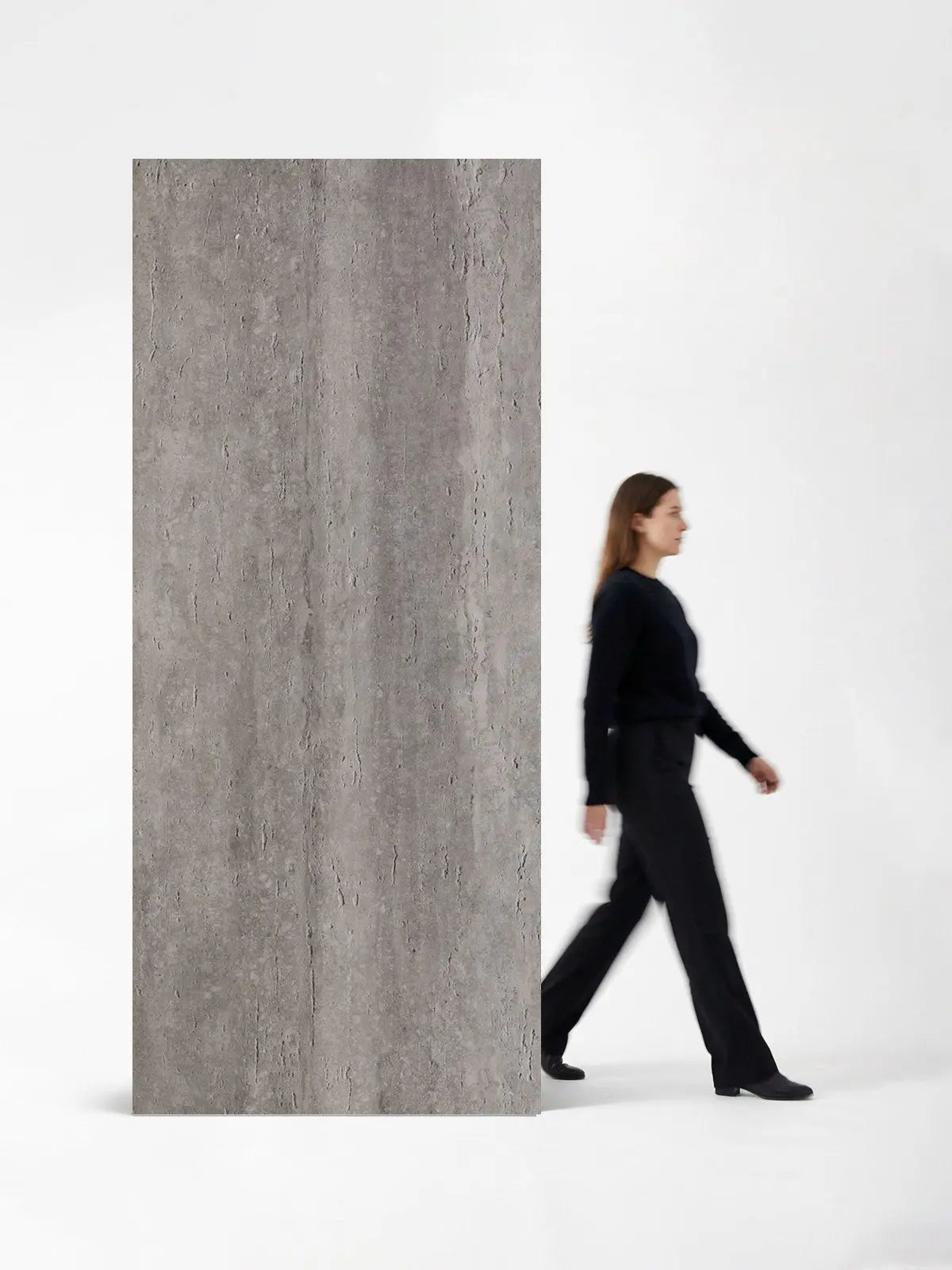 Travertine-Texture Stone Wall Panels | Italian Grey - IG Keylanta