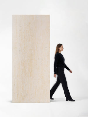 Travertine Accent Wall Panels – 118” Seamless | Roman Stone Look