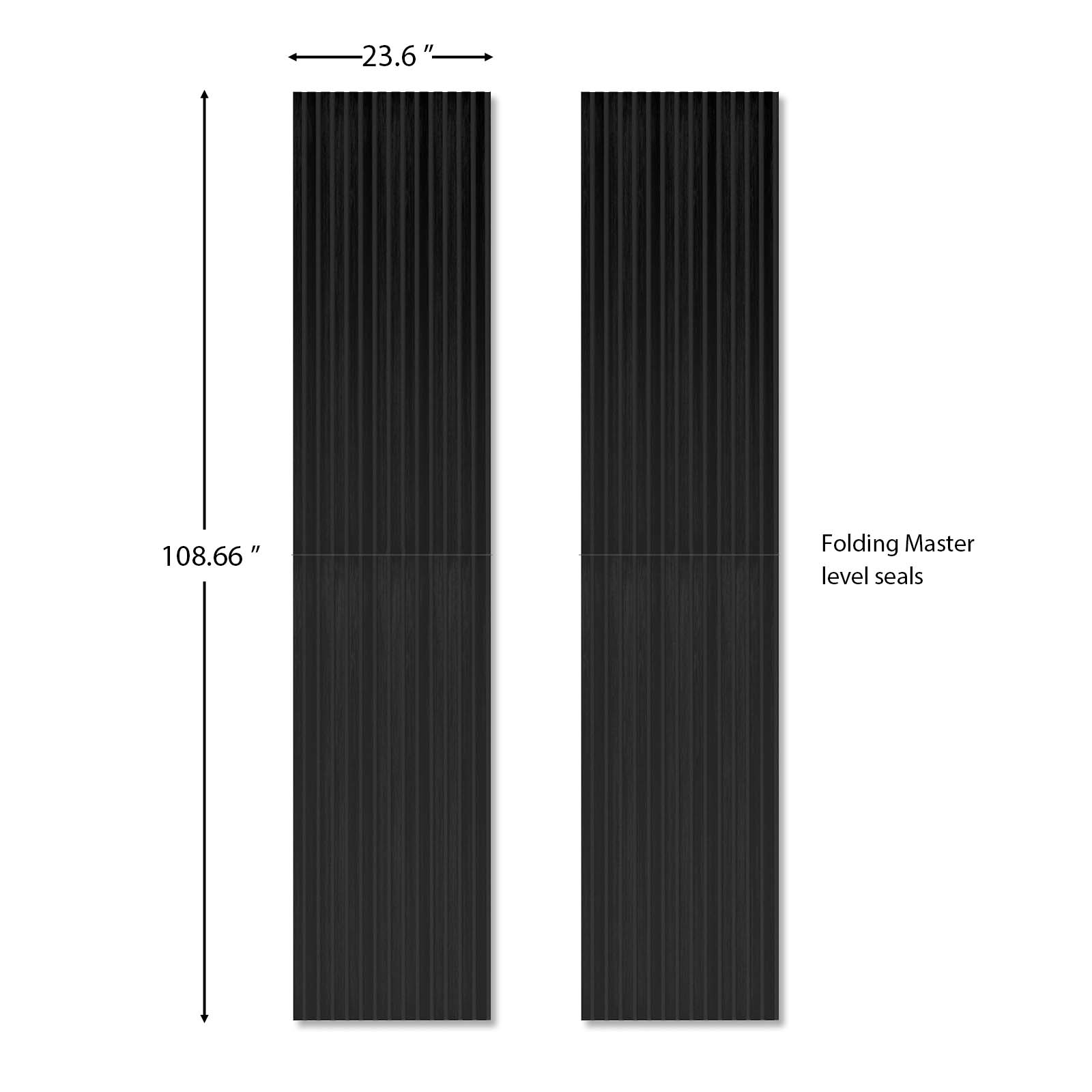slat wall panel half wall