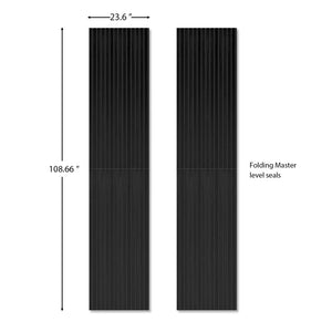 slat wall panel half wall