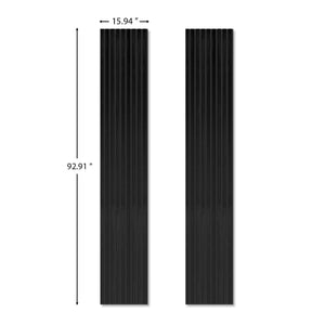 slat wall panel for retail