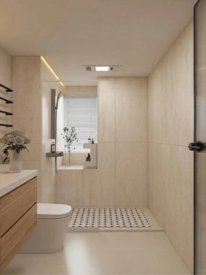 3D Flexible Travertine Stone Wall Panels - Roman