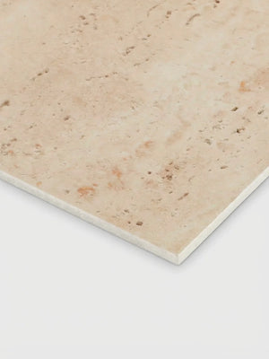 3D Flexible Travertine Stone Wall Panels - Roman Gold