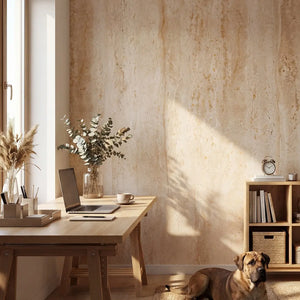 Roman Gold Travertine Wall Panel – Feature Wall